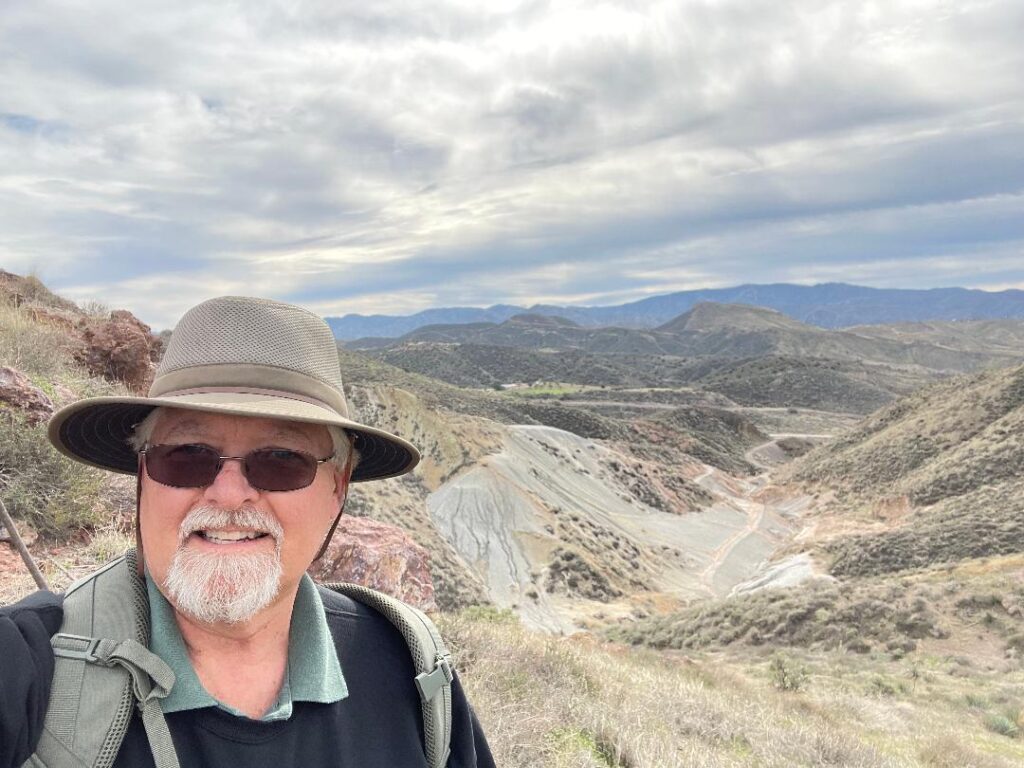 Hiking Above Upper Tick Canyon