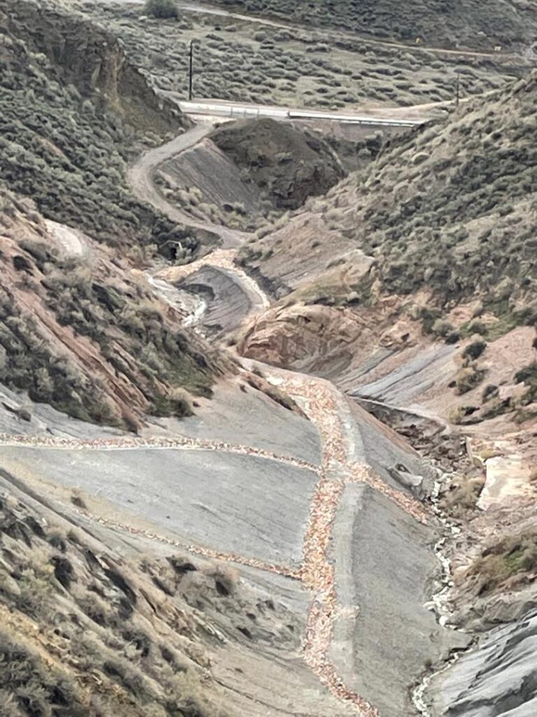 Upper Tick Canyon site of Sterling California