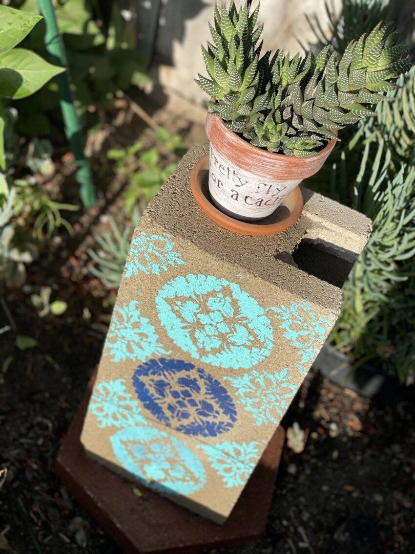 Painted Cinderblocks