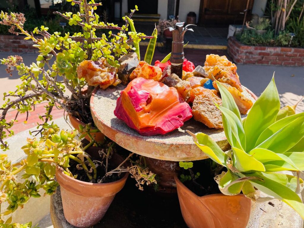 Pico Adobe courtyard