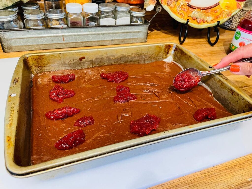 Raspberry Brownies